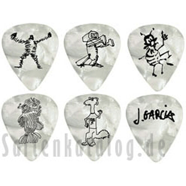 Planet Waves 1CWP6-10JG JERRY GARCIA Picks "Critters" 0.96mm Heavy (10 pack)