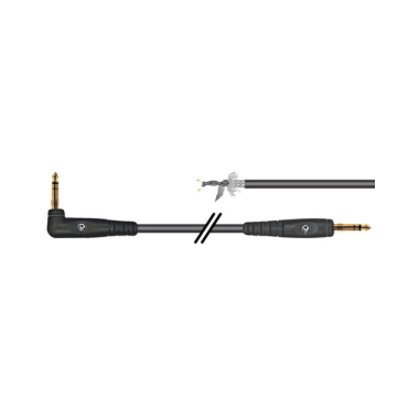 Planet Waves CUSTOM Instrument Cable, Stereoklinke - Stereowinkelklinke 10Ft. (3,0m)