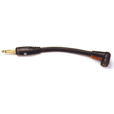 Planet Waves PW-P035Q Single Adapter, 1/4" Male Mono - Banana Female