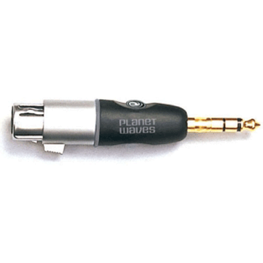 Planet Waves PW-P047AA Single Adapter, 1/4" Male Stereo - XLR Female