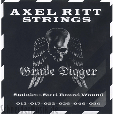 Pyramid AXEL RITT Strings, Stainless Steel Round Wound, heavy