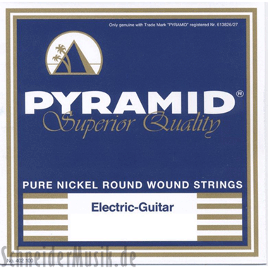 Pyramid C1260N "Superior Quality" Pure Nickel Round Wound, Drop C Tuning