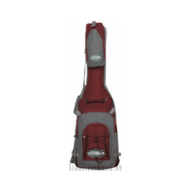 Rockbag Cross Walker "JET" E-Bass Grey-Burgundy