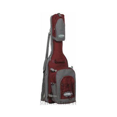 Rockbag Cross Walker \"JET\" E-Bass Grey-Burgundy