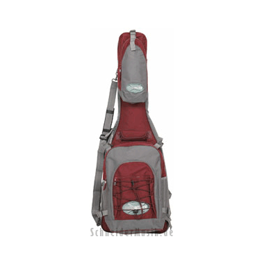 Rockbag Cross Walker "JET" E-Guitar Grey-Burgundy