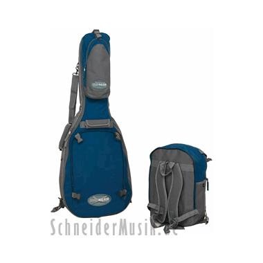 ROCKBAG RB20468GBL Cross Walker \"JET\" Konzertgitarre Grau-Blau