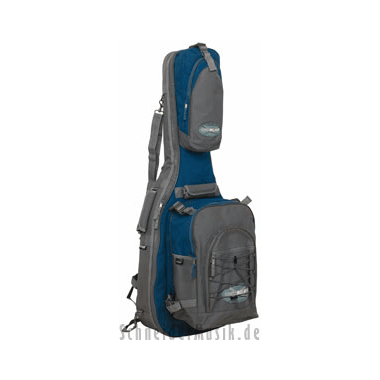 ROCKBAG RB20468GBL Cross Walker \"JET\" Konzertgitarre Grau-Blau