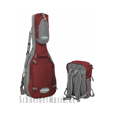Rockbag Cross Walker \"JET\" Classical Guitar Grey-Burgundy