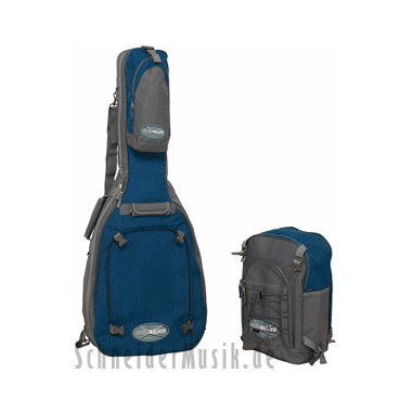 Rockbag Cross Walker \"JET\" Folk / Acoustic Guitar Grey-Blue