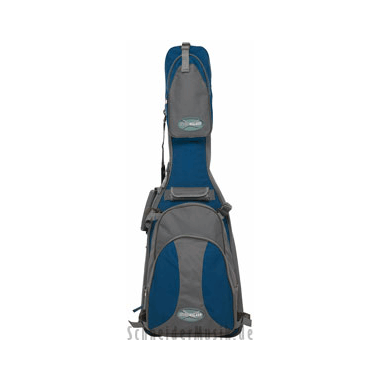 Rockbag Cross Walker "LUNA" E-Guitar Grey-Blue