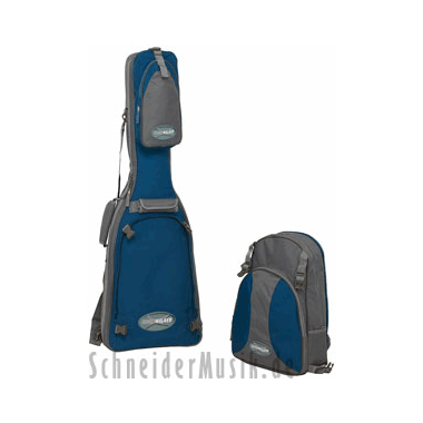 Rockbag Cross Walker \"LUNA\" E-Guitar Grey-Blue