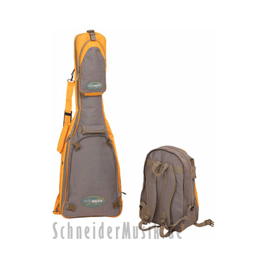 Rockbag Cross Walker \"LUNA\" E-Guitar Sun-Grey-Caramel