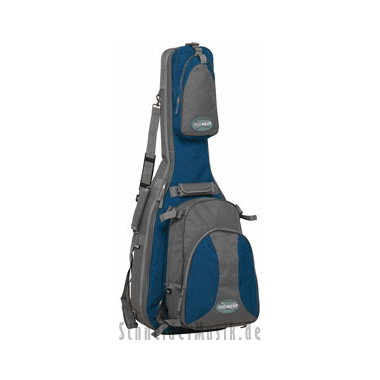 ROCKBAG RB20478GBL Cross Walker \"LUNA\" Konzertgitarre Grau-Blau
