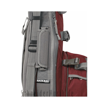 Rockbag Cross Walker \"COMET\" E-Bass Grey-Burgundy