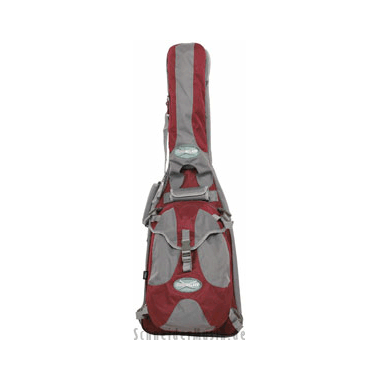 Rockbag Cross Walker \"COMET\" E-Guitar Grey-Burgundy