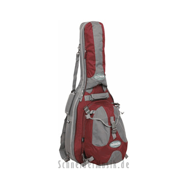 Rockbag Cross Walker "COMET" Folk / Acoustic Guitar Grey-Burgundy