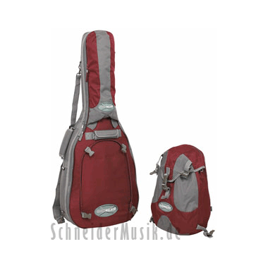Rockbag Cross Walker \"COMET\" Folk / Acoustic Guitar Grey-Burgundy