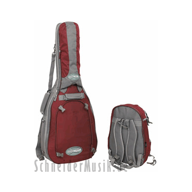 Rockbag Cross Walker \"COMET\" Folk / Acoustic Guitar Grey-Burgundy