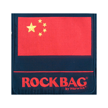 ROCKBAG RB20705 CHINA FLAG BAG Bajo-Guitarra