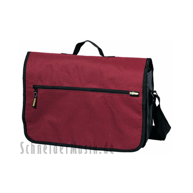 ROCKBAG RB29003B/WR Bag for Sheet Music, bordeaux/grey
