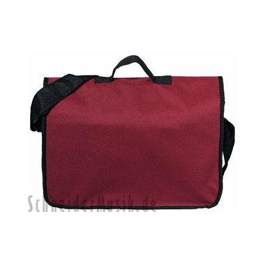 ROCKBAG RB29003B/WR Bag for Sheet Music, bordeaux/grey