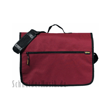 ROCKBAG RB29003B/WR Bag for Sheet Music, bordeaux/grey