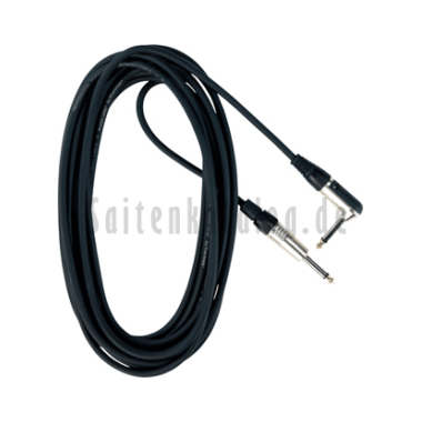RockCable RCL 30256 D6 Instrument Cable, straight - w/right angle 20ft, black