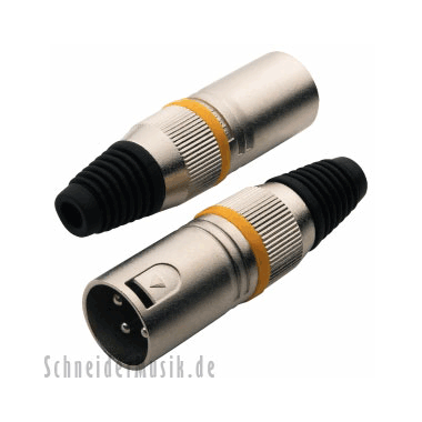 RockCable RCL10000 M - XLR Male Plug, with metal cap