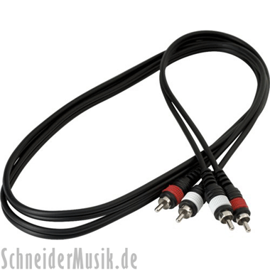 RockCable RCL 20942 D4 Patch Cable, 2x RCA Male - 2x RCA Male, 1,5 m