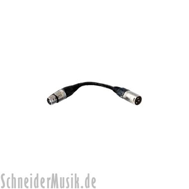 RockCable RCL 30150 D6 Patch Cable XLR(F) - XLR(M), 15 cm