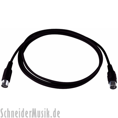 RockCable RCL 30702 D5 Midi Cable (5-pole) 10 ft, black