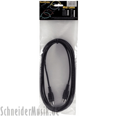RockCable RCL 30703 D5 Midi Cable (5-pole) 20 ft, black
