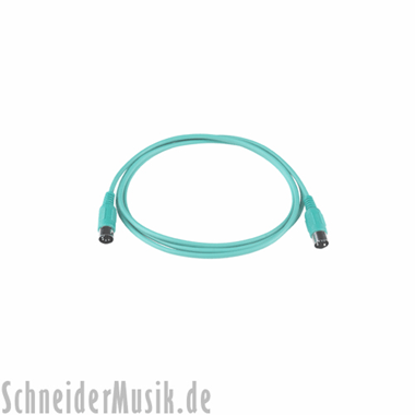 RockCable RCL 30703 D5 Midi Cable (5-pole) 20 ft, green