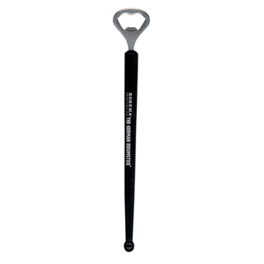 Rohema 61199 Bottle Opener, black (wood)