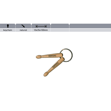 Rohema 61220 Keychain / Llavero (madera)