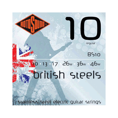 Rotosound BS10 British Steels - Stainless Steel R
