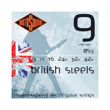 Rotosound BS9 British Steels - Stainless Steel SL
