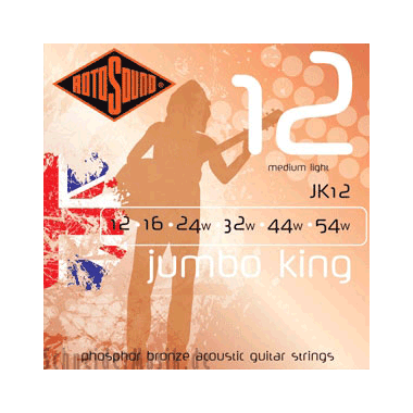 Rotosound JK12 Jumbo King Phosphor Bronze ML