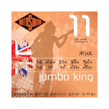 Rotosound JK30L Jumbo King Phosphor Bronze (12-string)