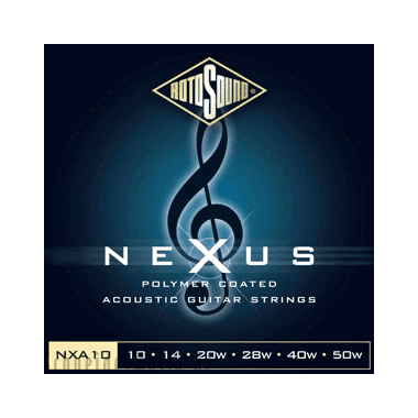 Rotosound NXA10 NEXUS Acoustic Polymer Coated Bronze