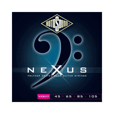 Rotosound NXB45 NEXUS Bass Polymer Coated Roundwound