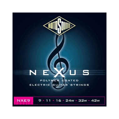 Rotosound NXE9 NEXUS Electric Polymer Coated, Pure Nickel Alloy