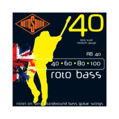 Rotosound RB40 Roto Bass Nickel Roundwound (unsilked)