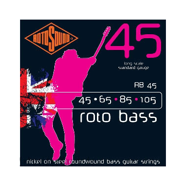 Rotosound RB45 Roto Bass Nickel Roundwound (unsilked)