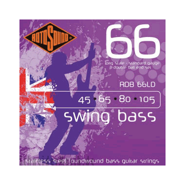 Rotosound RDB66LD Double Ball End Swing Bass 66 Stainless Steel