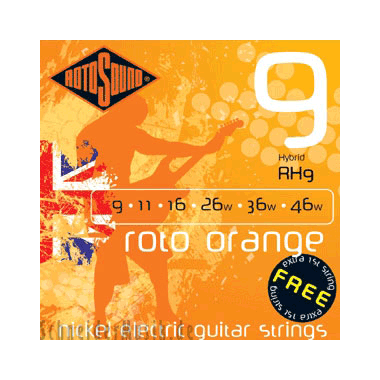 Rotosound RH9 Roto Orange Nickel Hybrid