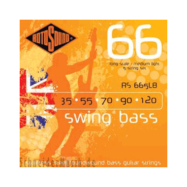 Rotosound RS665LB Swing Bass 66 Stainless Steel Roundwound