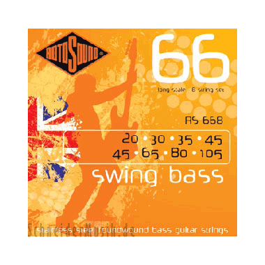 Rotosound RS668 Swing Bass 66 Stainless Steel Roundwound
