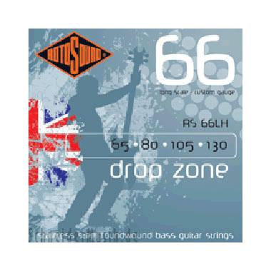 Rotosound RS66LH Drop Zone (Swing Bass 66) Stainless Steel Roundwound