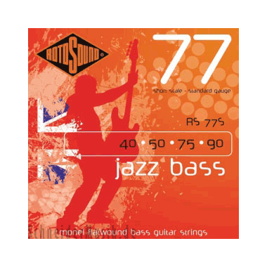 Rotosound RS77S Jazz Bass 77 Monel Flatwound (Short Scale)